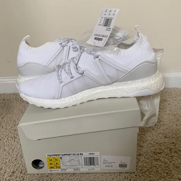 adidas | Shoes | Adidas Eqt White Sneakers | Poshmark